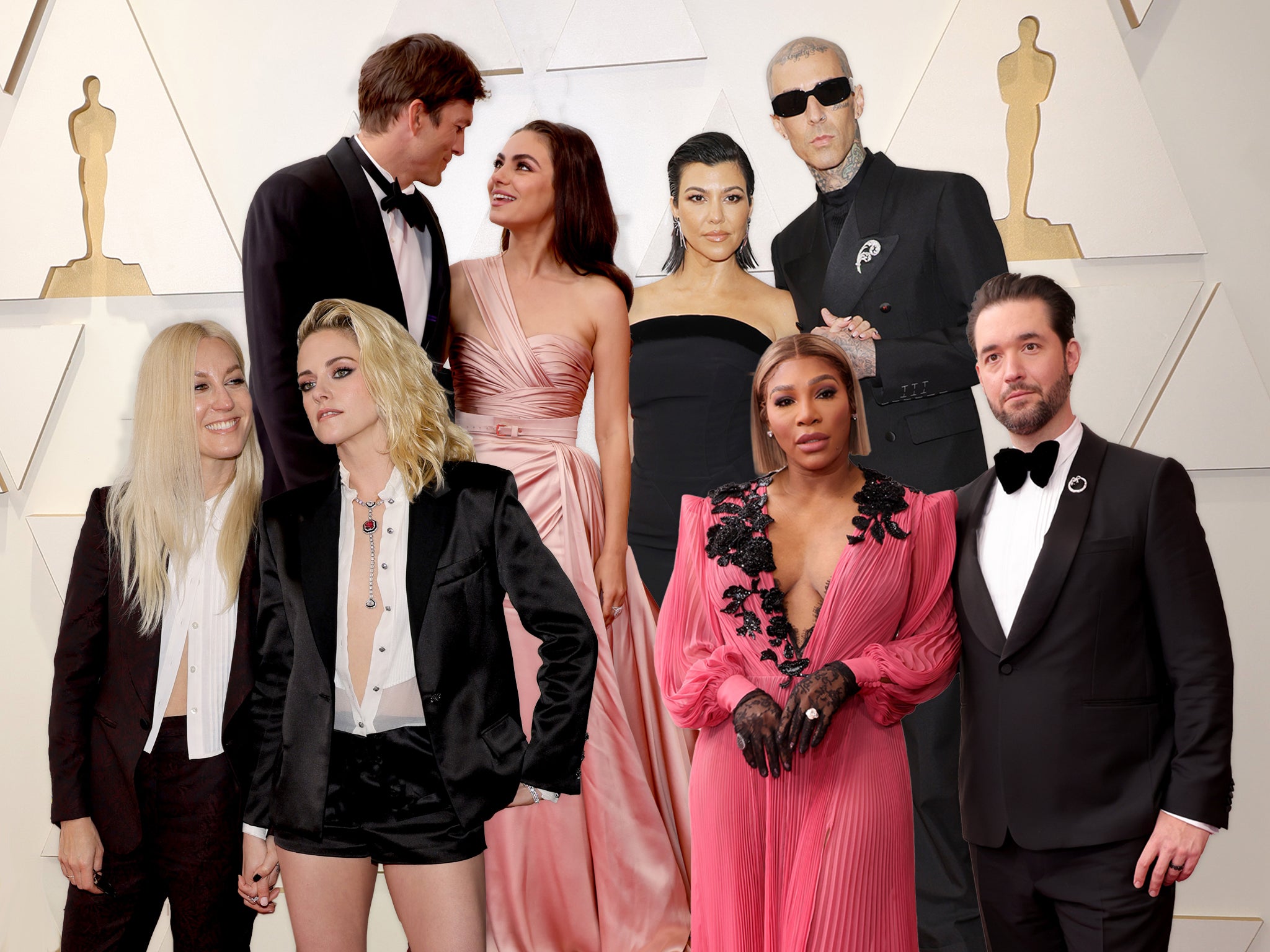 Oscars 2022 The bestdressed celebrity couples The Independent